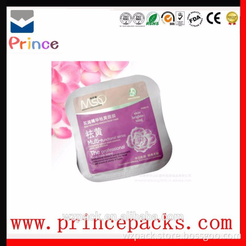 Custom Printed Facial Mask Sheet bag /facial mask packaging bag